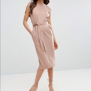Belted Midi Dress